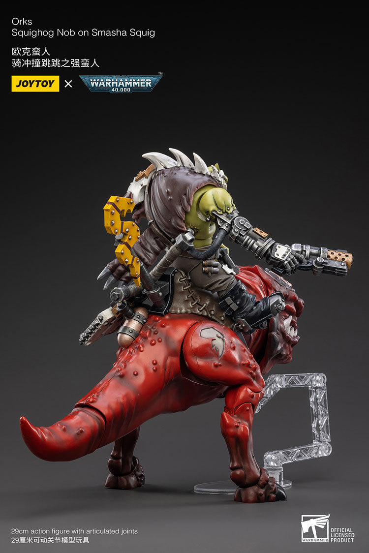 Orks Squighog Nob On Smasha Squig