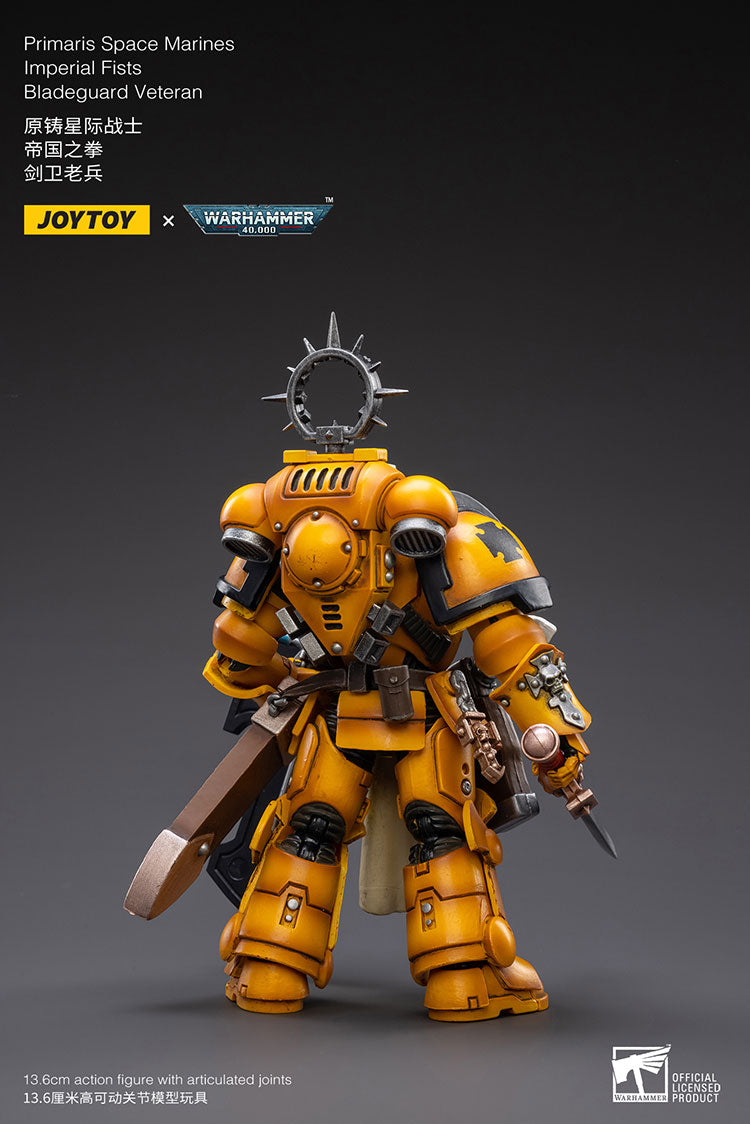 Pmaris Space Marines Imperial Fists Bladeguard Veteran