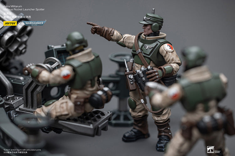 Astra Militarum Ordnance Team with Malleus Rocket Launcher