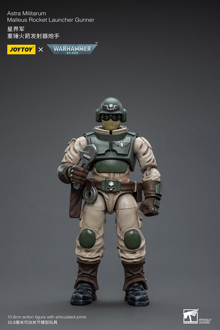 Astra Militarum Ordnance Team with Malleus Rocket Launcher