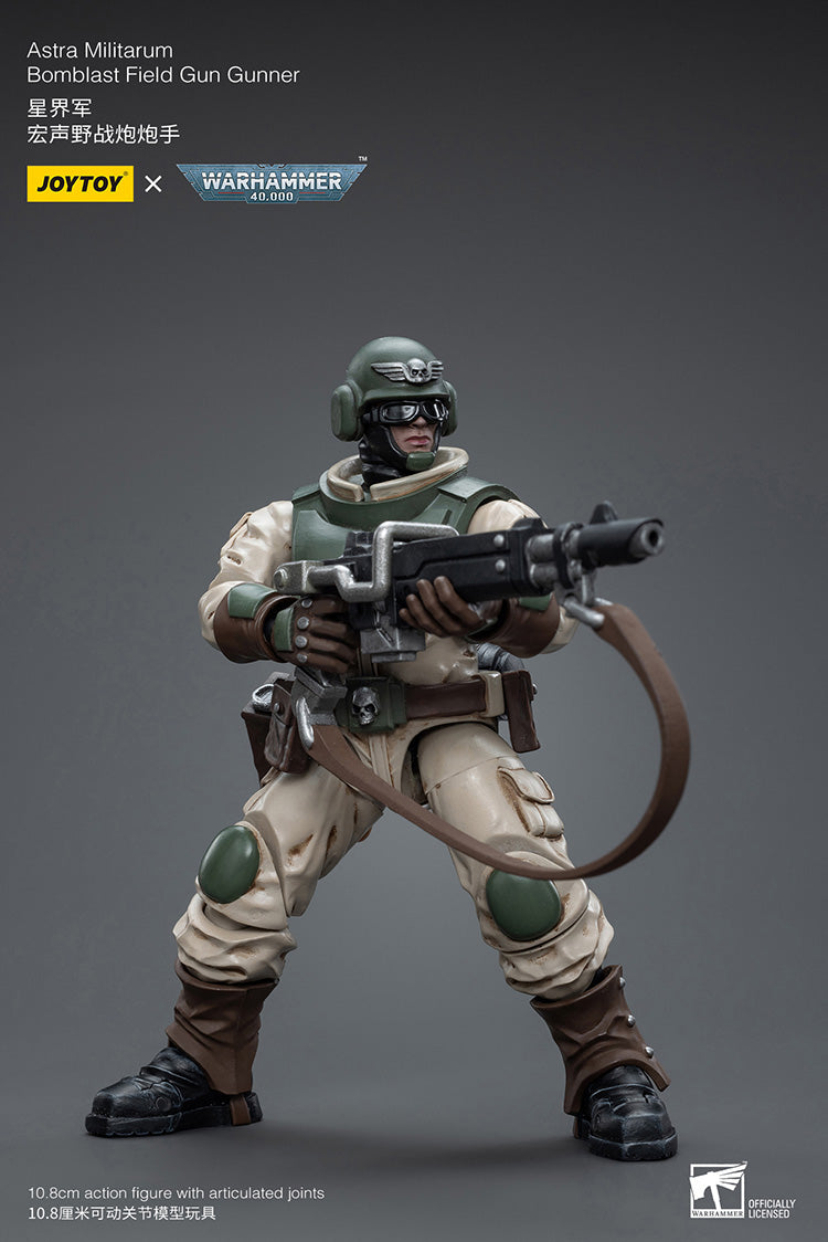 Astra Militarum Ordnance Team with Bombast Field Gun