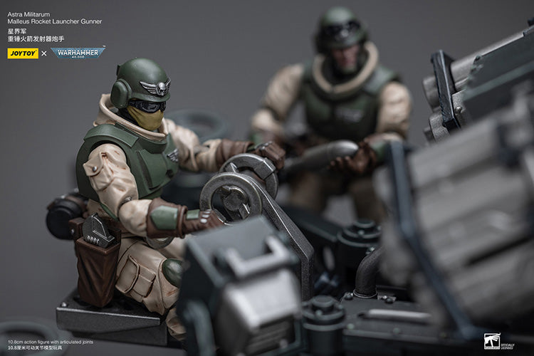 Astra Militarum Ordnance Team with Malleus Rocket Launcher