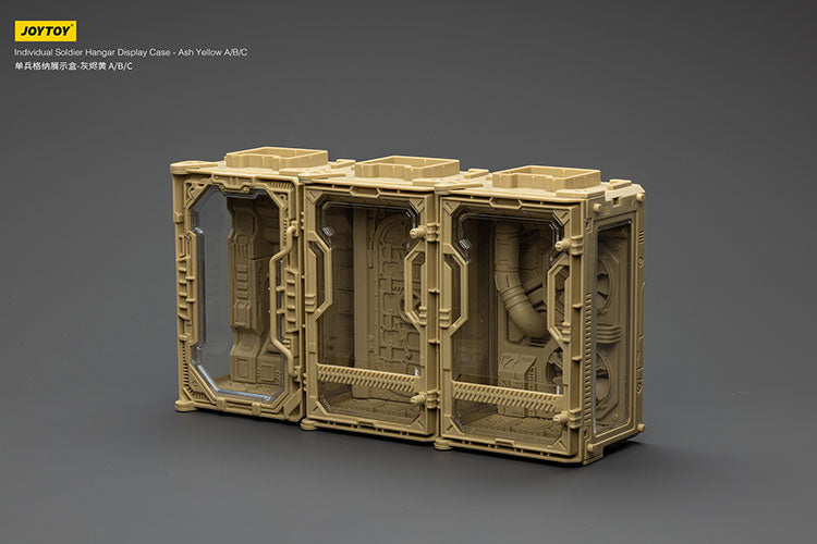Individual Soldier Hangar Display Case - Ash Yellow