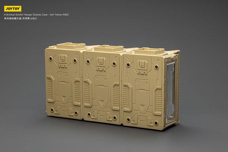Individual Soldier Hangar Display Case - Ash Yellow