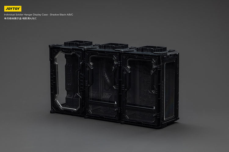 Individual Soldier Hangar Display Case - Shadow Black