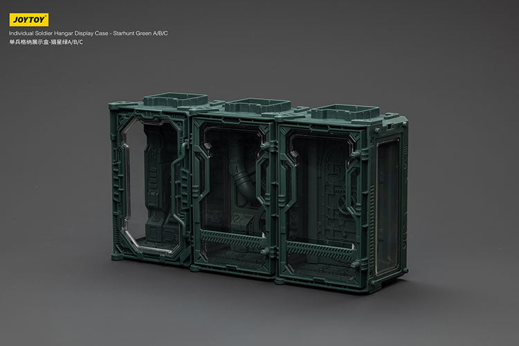 Individual Soldier Hangar Display Case - Starhunt Green