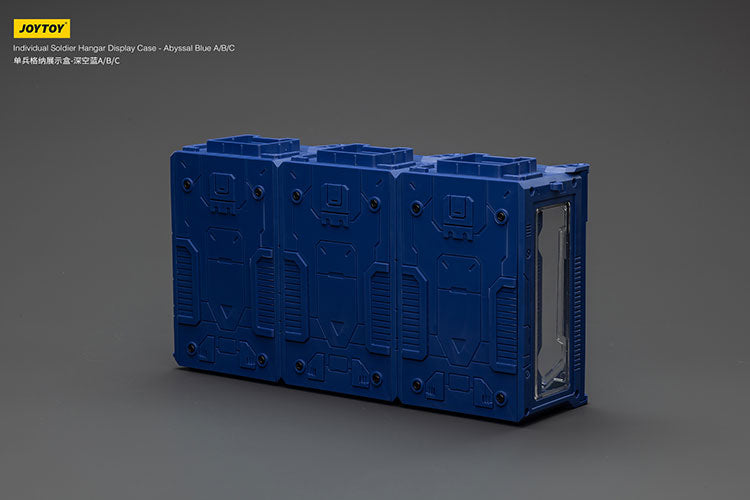 Individual Soldier Hangar Display Case - Abyssal Blue