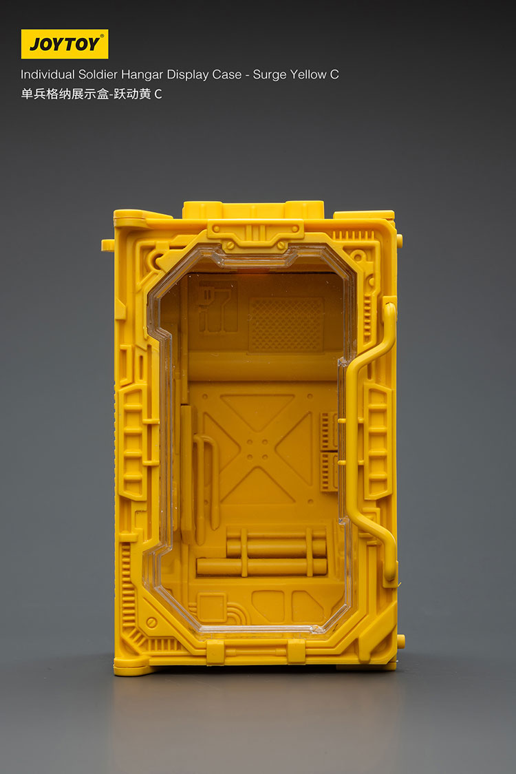 Individual Soldier Hangar Display Case - Surge Yellow