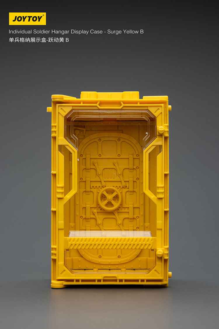 Individual Soldier Hangar Display Case - Surge Yellow