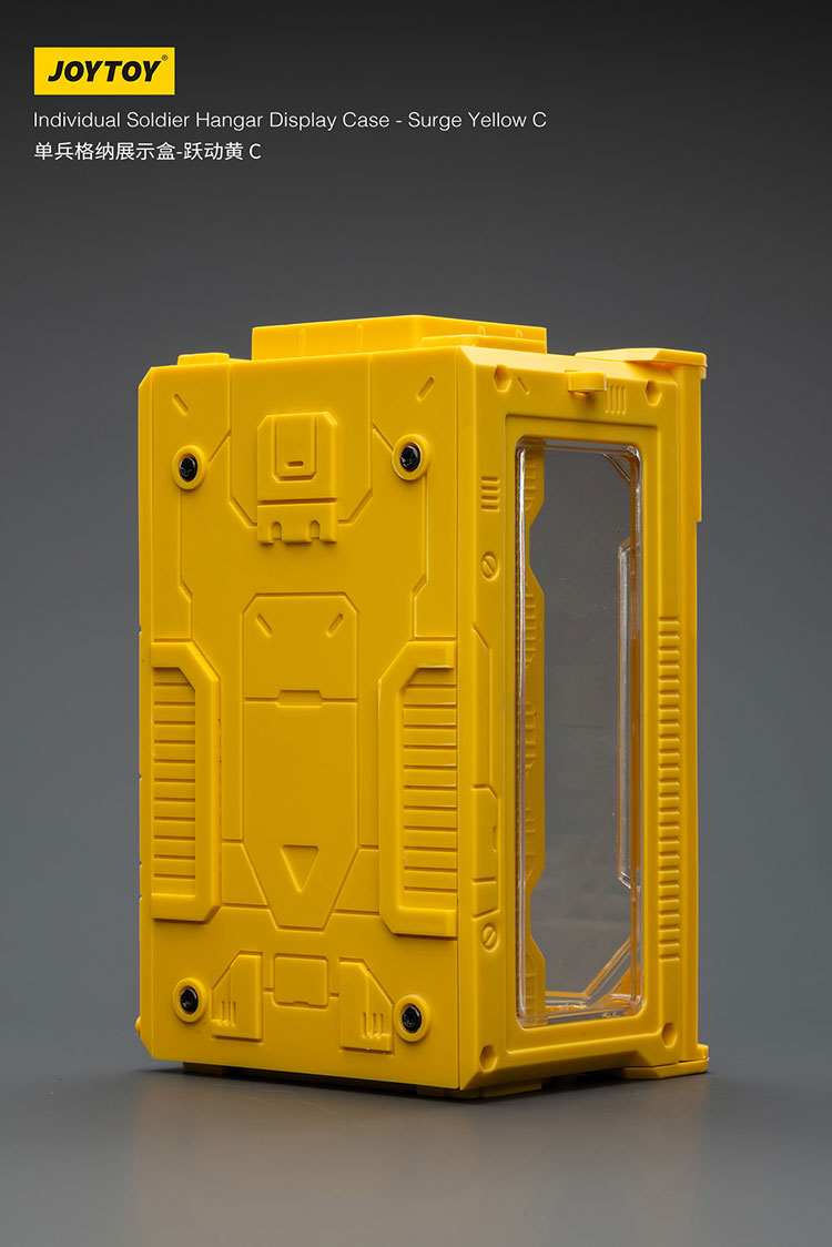 Individual Soldier Hangar Display Case - Surge Yellow