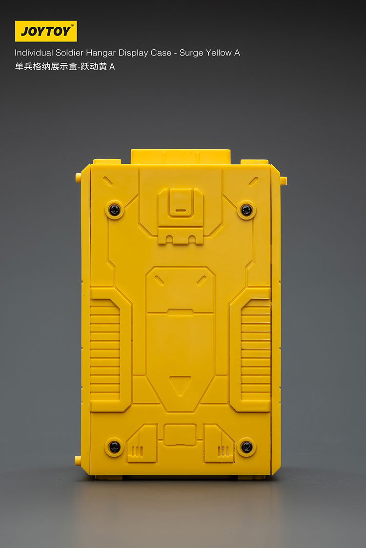 Individual Soldier Hangar Display Case - Surge Yellow