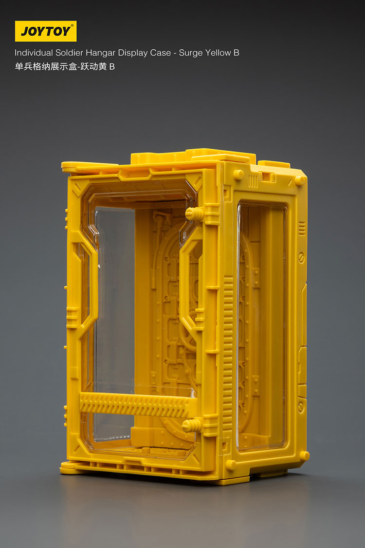 Individual Soldier Hangar Display Case - Surge Yellow