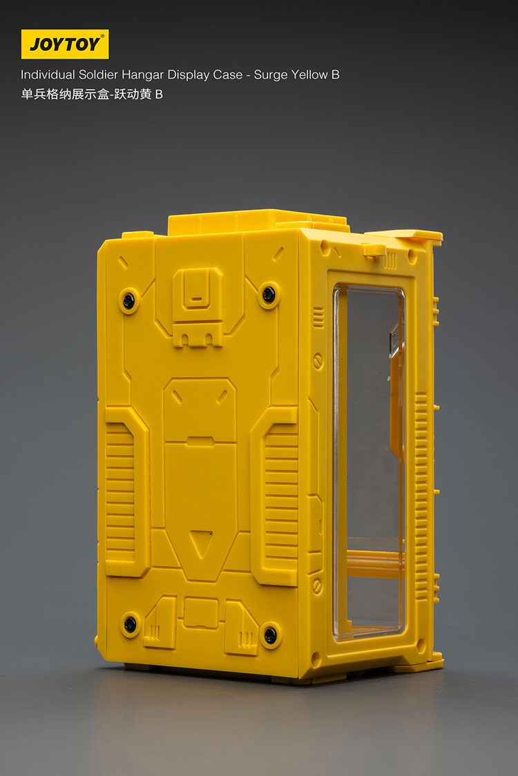 Individual Soldier Hangar Display Case - Surge Yellow