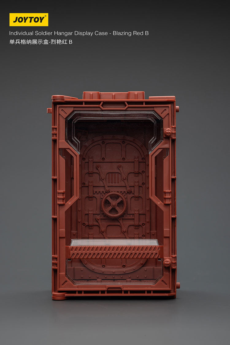 Individual Soldier Hangar Display Case - Blazing Red
