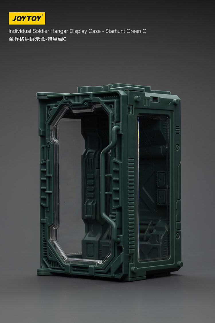 Individual Soldier Hangar Display Case - Starhunt Green