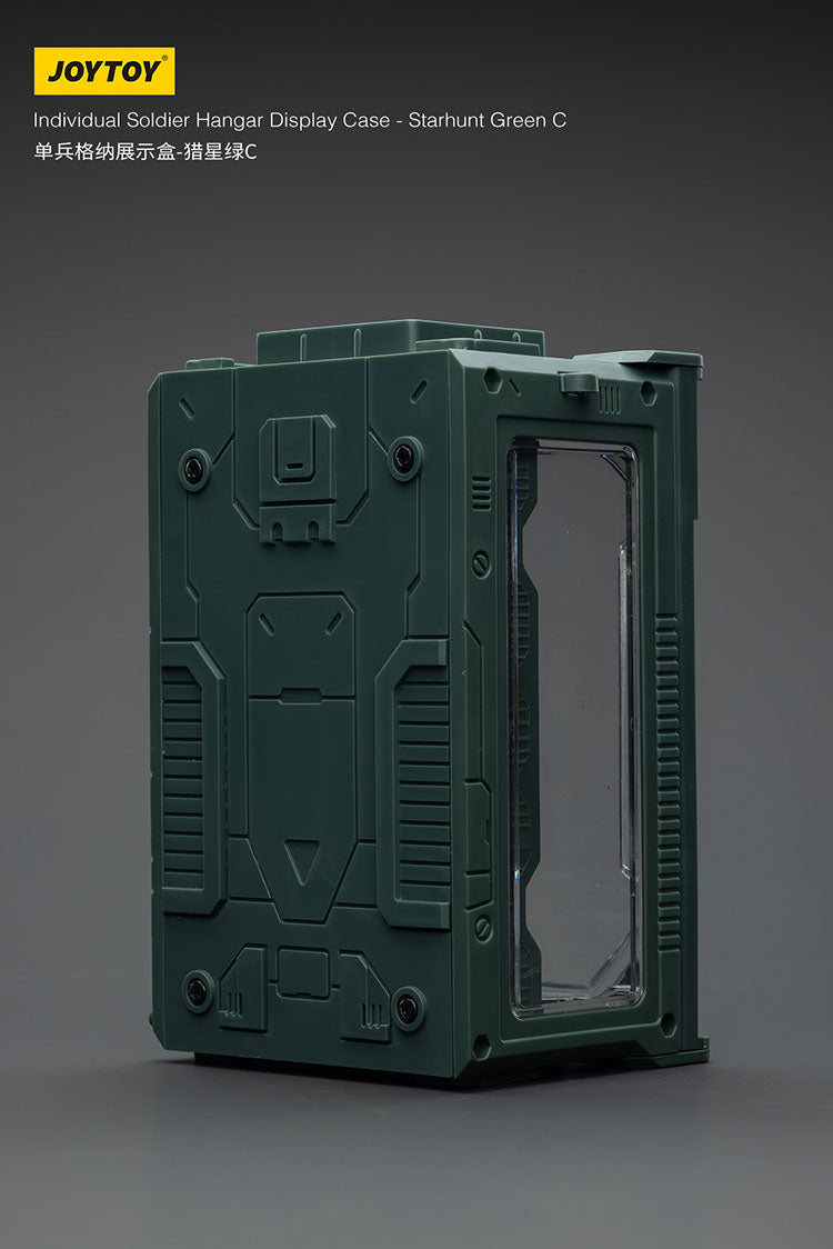 Individual Soldier Hangar Display Case - Starhunt Green