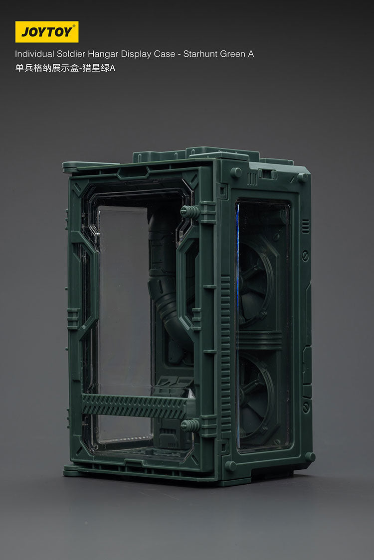 Individual Soldier Hangar Display Case - Starhunt Green
