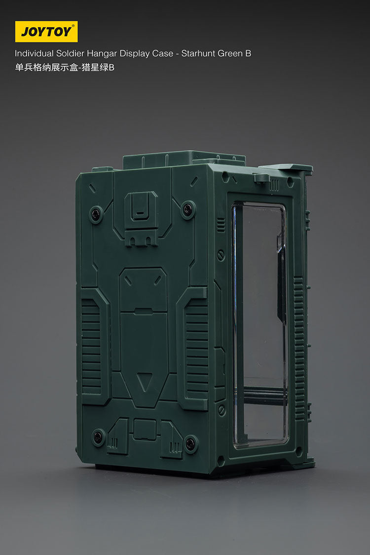 Individual Soldier Hangar Display Case - Starhunt Green