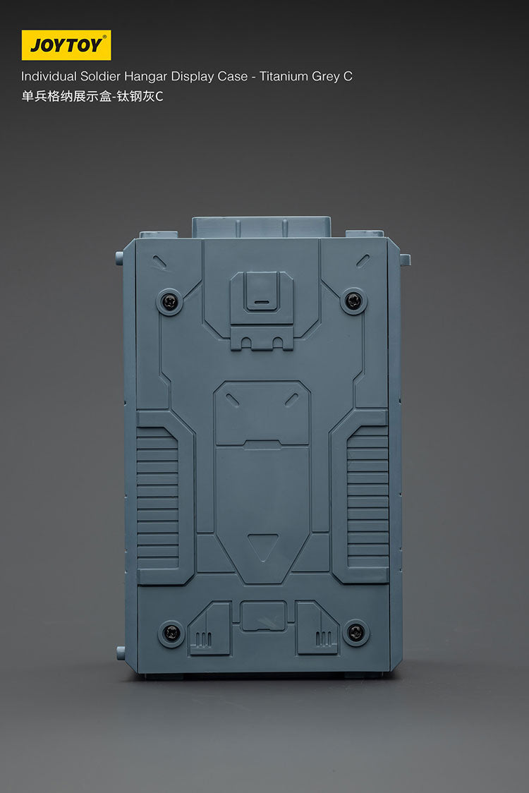 Individual Soldier Hangar Display Case - Titanium Grey