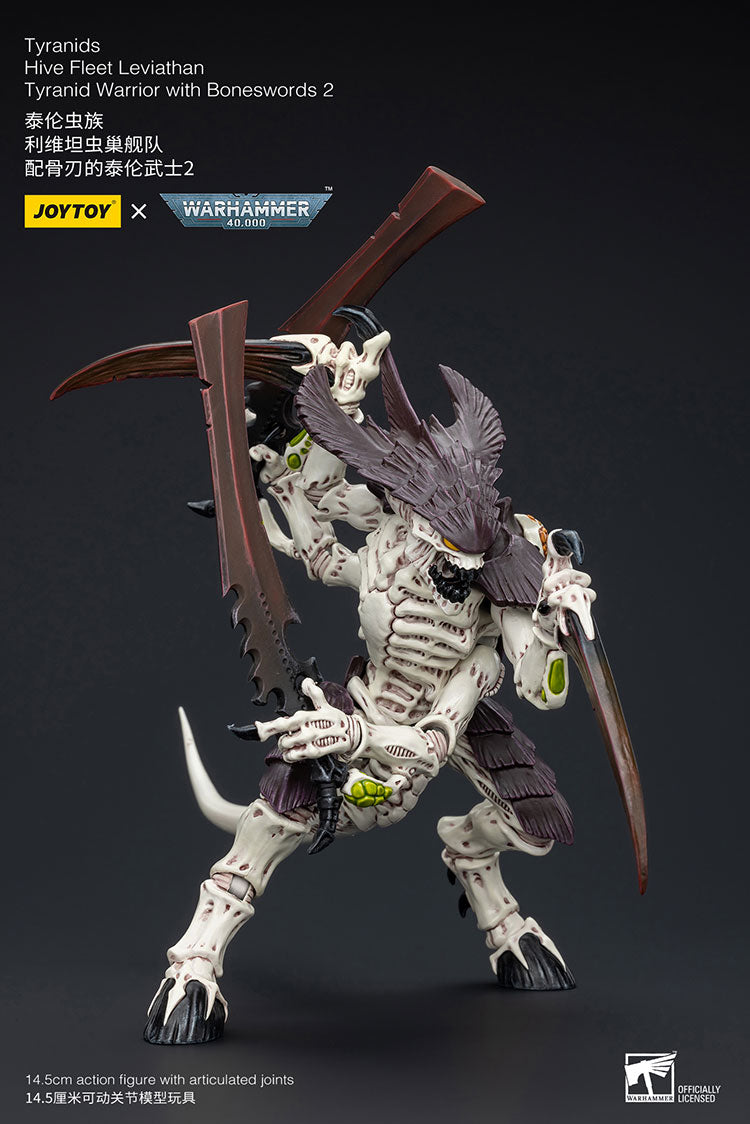 Tyranids Hive Fleet Leviathan Tyranid Warrior with Boneswords 2
