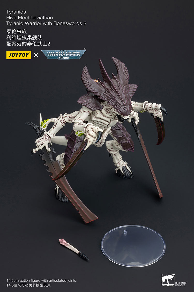 Tyranids Hive Fleet Leviathan Tyranid Warrior with Boneswords 2