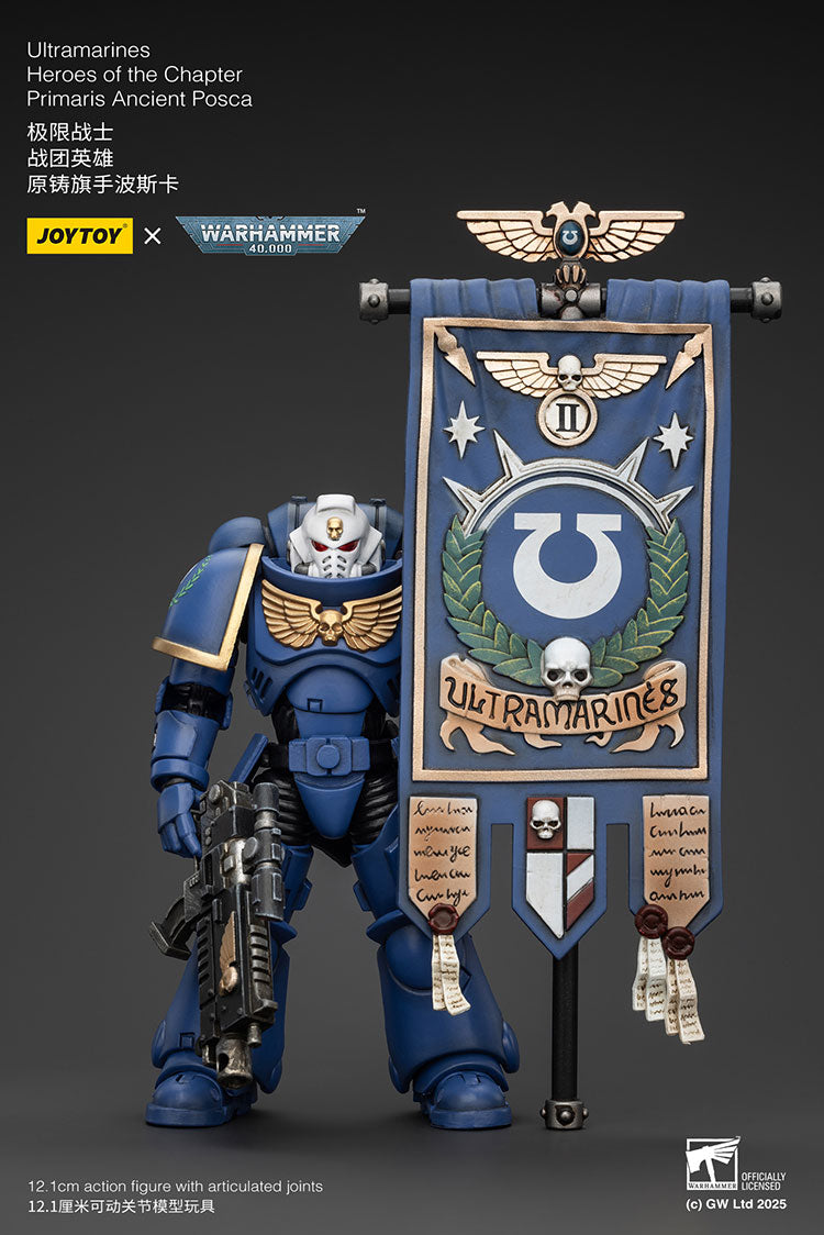 Ultramarines Heroes of the Chapter Primaris Ancient Posca