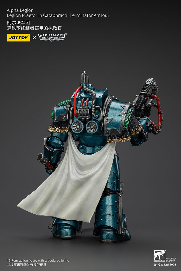 Alpha Legion Legion Praetor in Cataphractii Terminator Armour