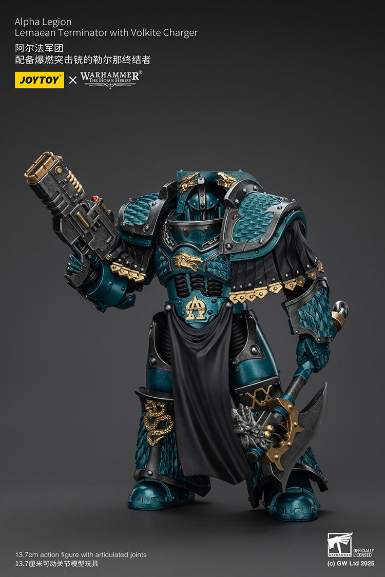 Alpha Legion Lernaean Terminator with Volkite Charger