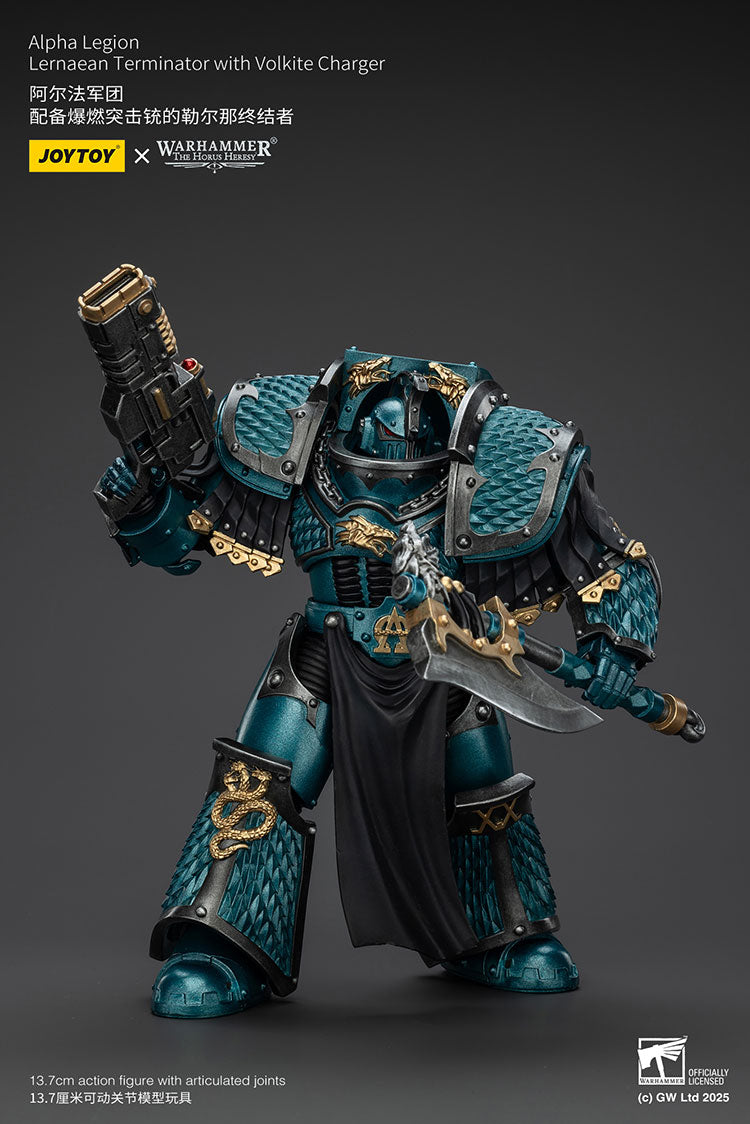 Alpha Legion Lernaean Terminator with Volkite Charger