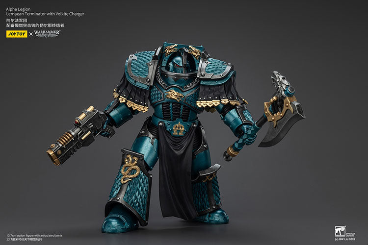 Alpha Legion Lernaean Terminator with Volkite Charger