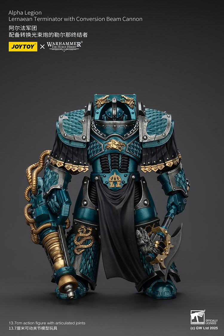 Alpha Legion Lernaean Terminator with Conversion Beam Cannon