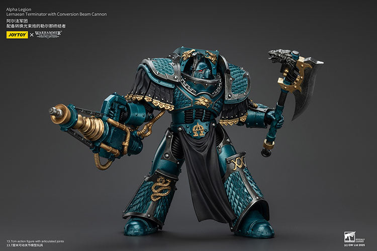 Alpha Legion Lernaean Terminator with Conversion Beam Cannon