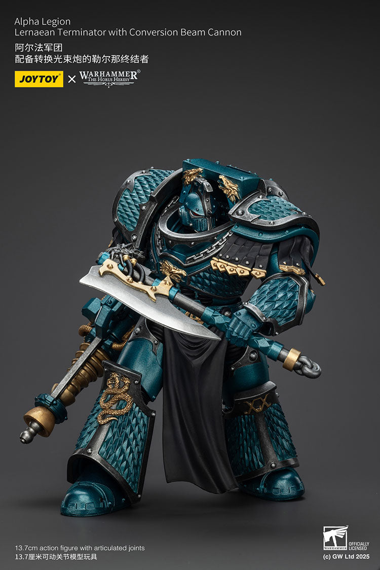 Alpha Legion Lernaean Terminator with Conversion Beam Cannon
