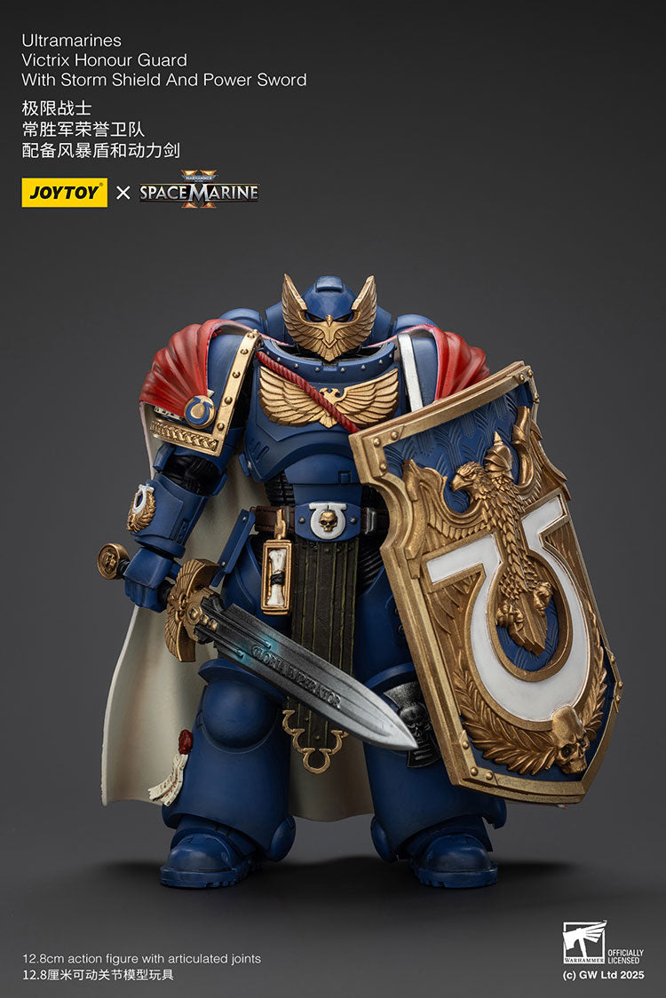 Ultramarines Victrix Honour Guard with Storm Shield And Power Sword