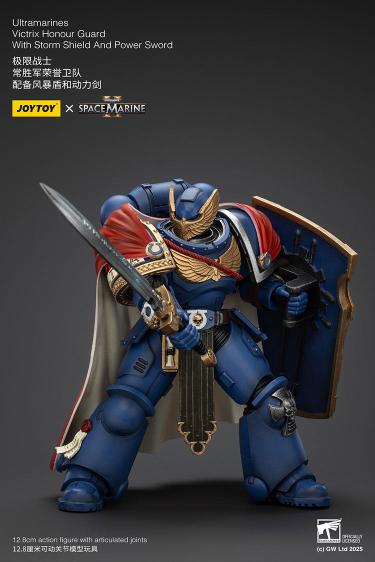 Ultramarines Victrix Honour Guard with Storm Shield And Power Sword