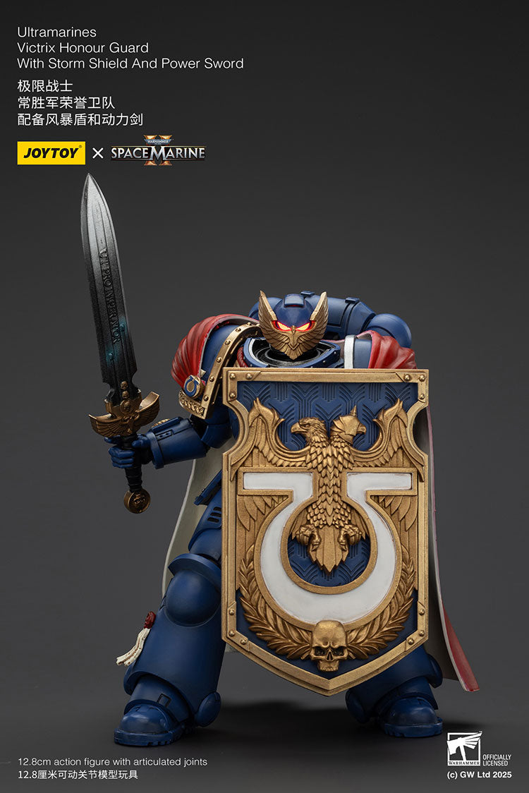Ultramarines Victrix Honour Guard with Storm Shield And Power Sword