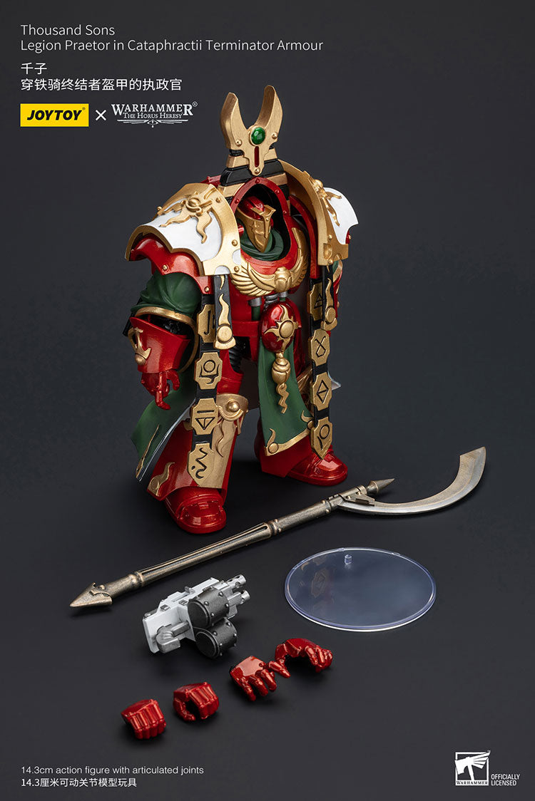 Thousand Sons Legion Praetor in Cataphractii Terminator Armour