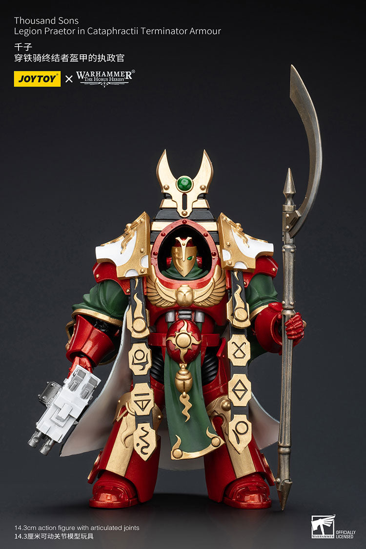 Thousand Sons Legion Praetor in Cataphractii Terminator Armour