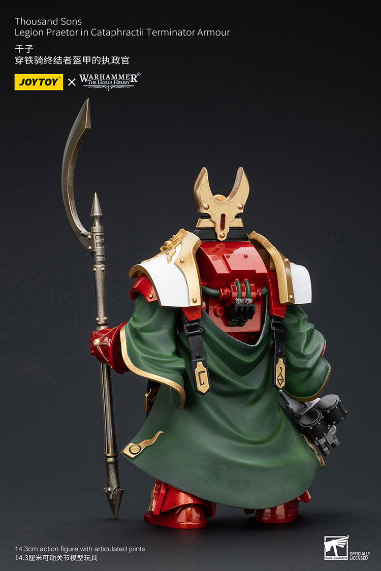 Thousand Sons Legion Praetor in Cataphractii Terminator Armour