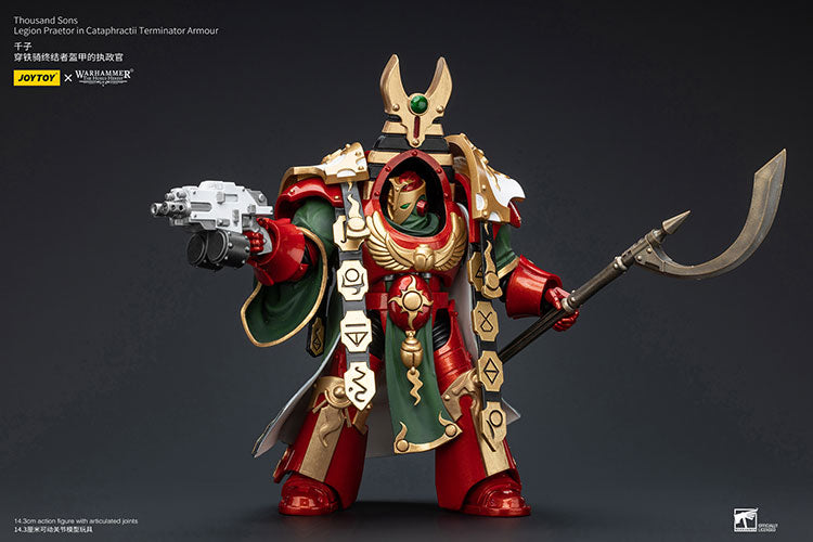 Thousand Sons Legion Praetor in Cataphractii Terminator Armour