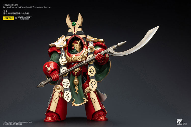 Thousand Sons Legion Praetor in Cataphractii Terminator Armour