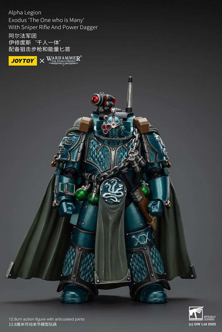 Alpha Legion Exodus 'The One Who is Many' with Sniper Rifle And Power Dagger