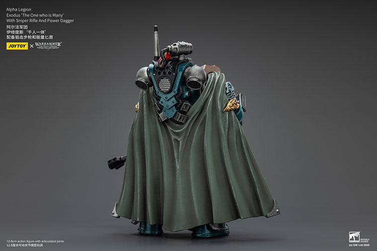 Alpha Legion Exodus 'The One Who is Many' with Sniper Rifle And Power Dagger