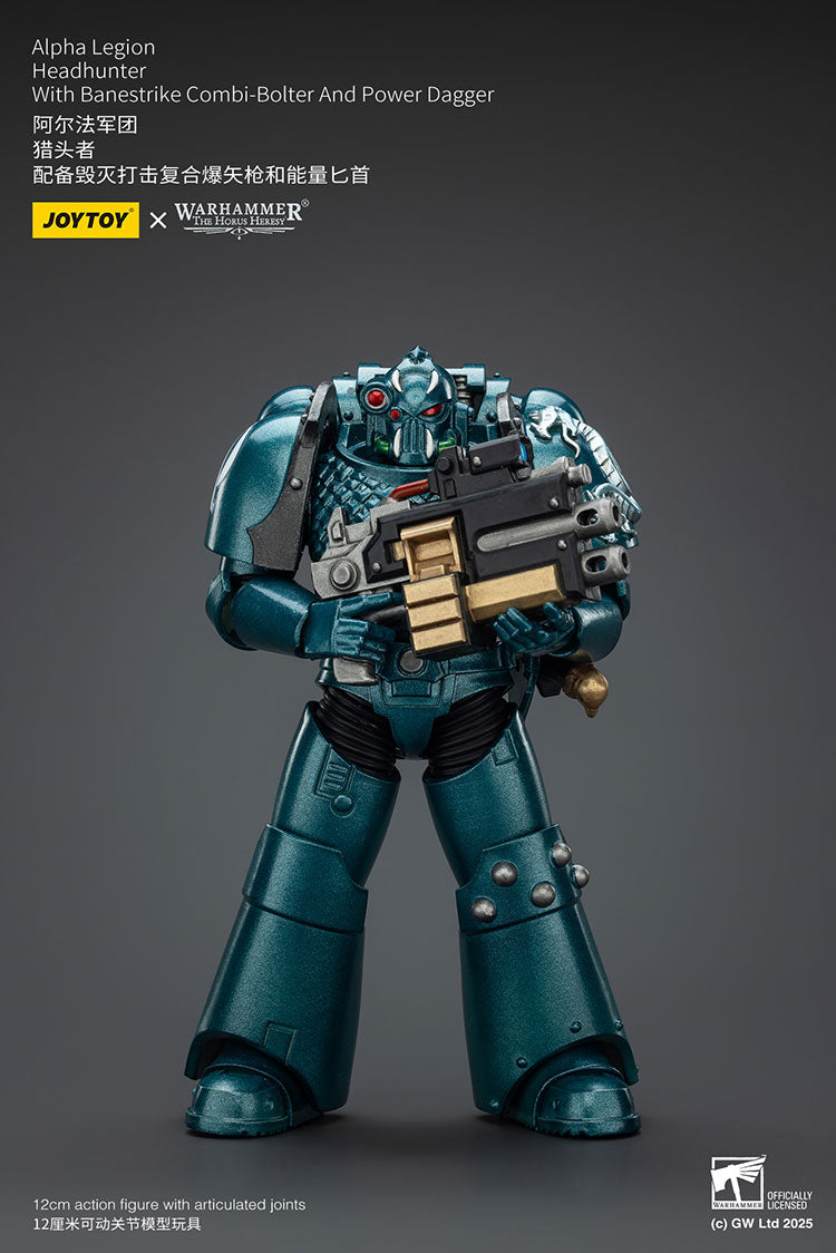 Alpha Legion Headhunter with Banestrike Combi-Bolter And Power Dagger