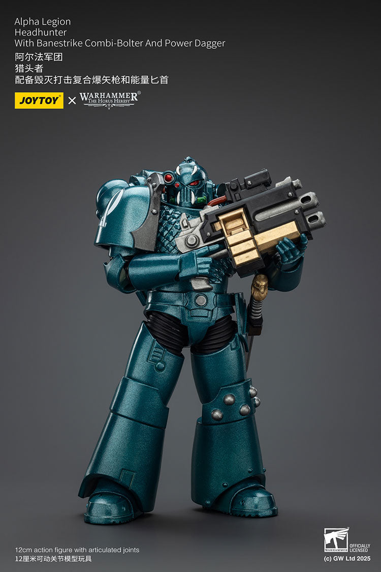 Alpha Legion Headhunter with Banestrike Combi-Bolter And Power Dagger