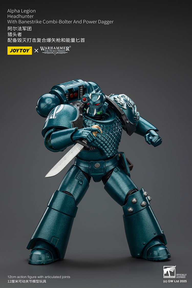 Alpha Legion Headhunter with Banestrike Combi-Bolter And Power Dagger