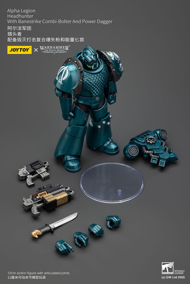Alpha Legion Headhunter with Banestrike Combi-Bolter And Power Dagger