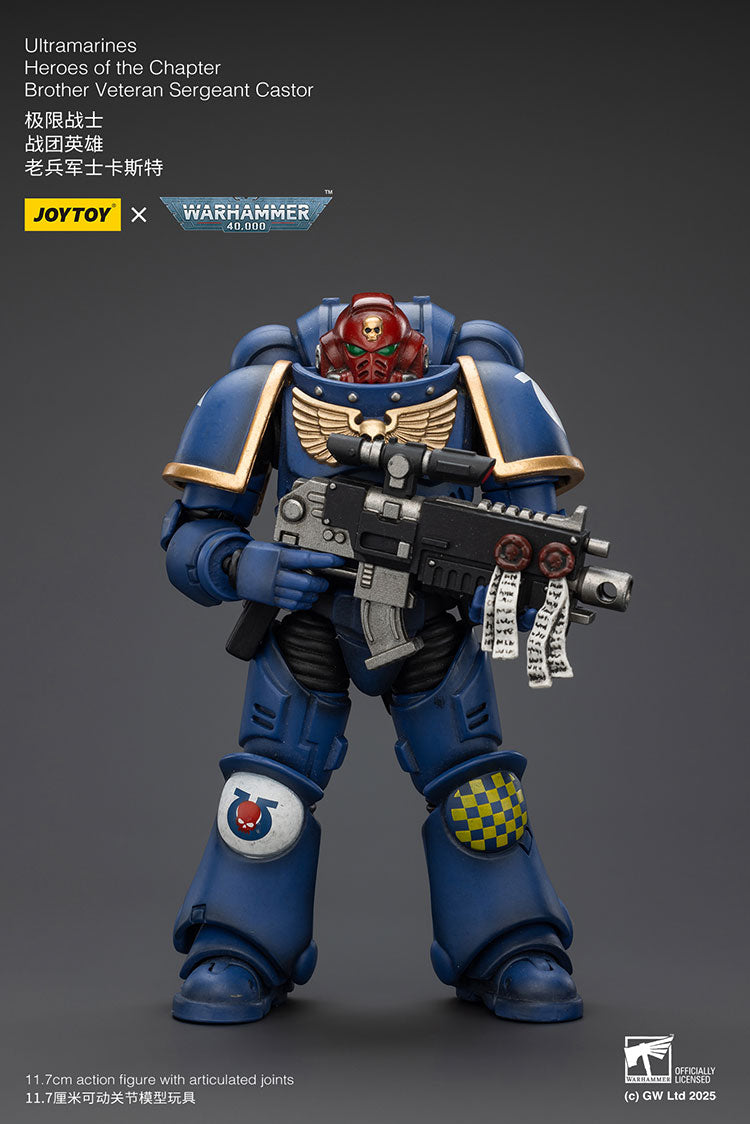 Ultramarines Heroes of the Chapter Brother Veteran Sergeant Castor
