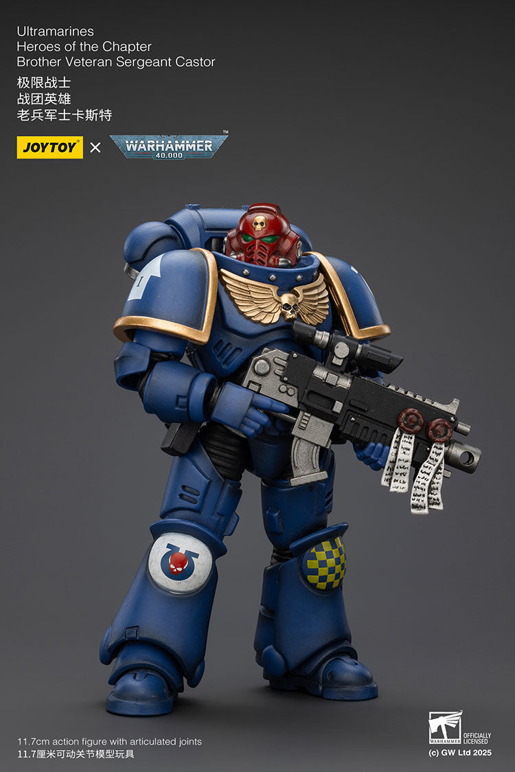 Ultramarines Heroes of the Chapter Brother Veteran Sergeant Castor