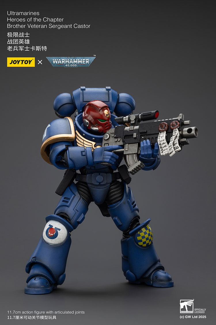 Ultramarines Heroes of the Chapter Brother Veteran Sergeant Castor